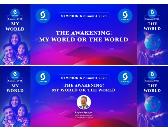 Symphonia Summit 2023 Nashik stage backdrop